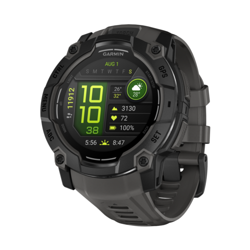 Garmin Instinct 3 Amoled GPS Smartwatch 50mm AMOLED, Black/Charcoal - 010-03020-00.png