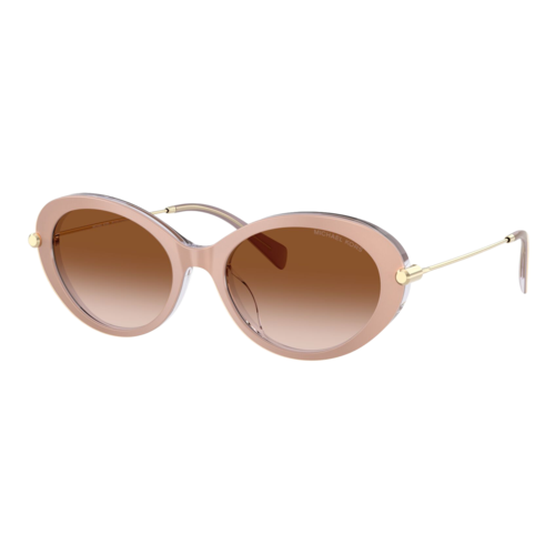 Michael Kors Womens Rockaway Sunglasses Light Sand Laminate/Light Brown Gradient, Size 53 frame - 0MK2245U-40151353.png