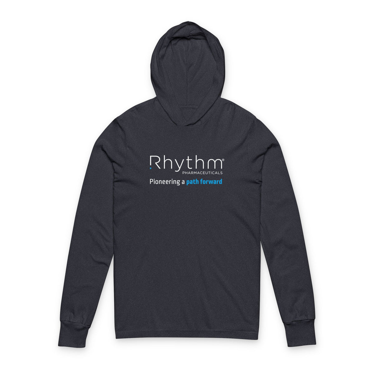 Rhythm Pharmaceutical Unisex Hooded Long Sleeve Tee