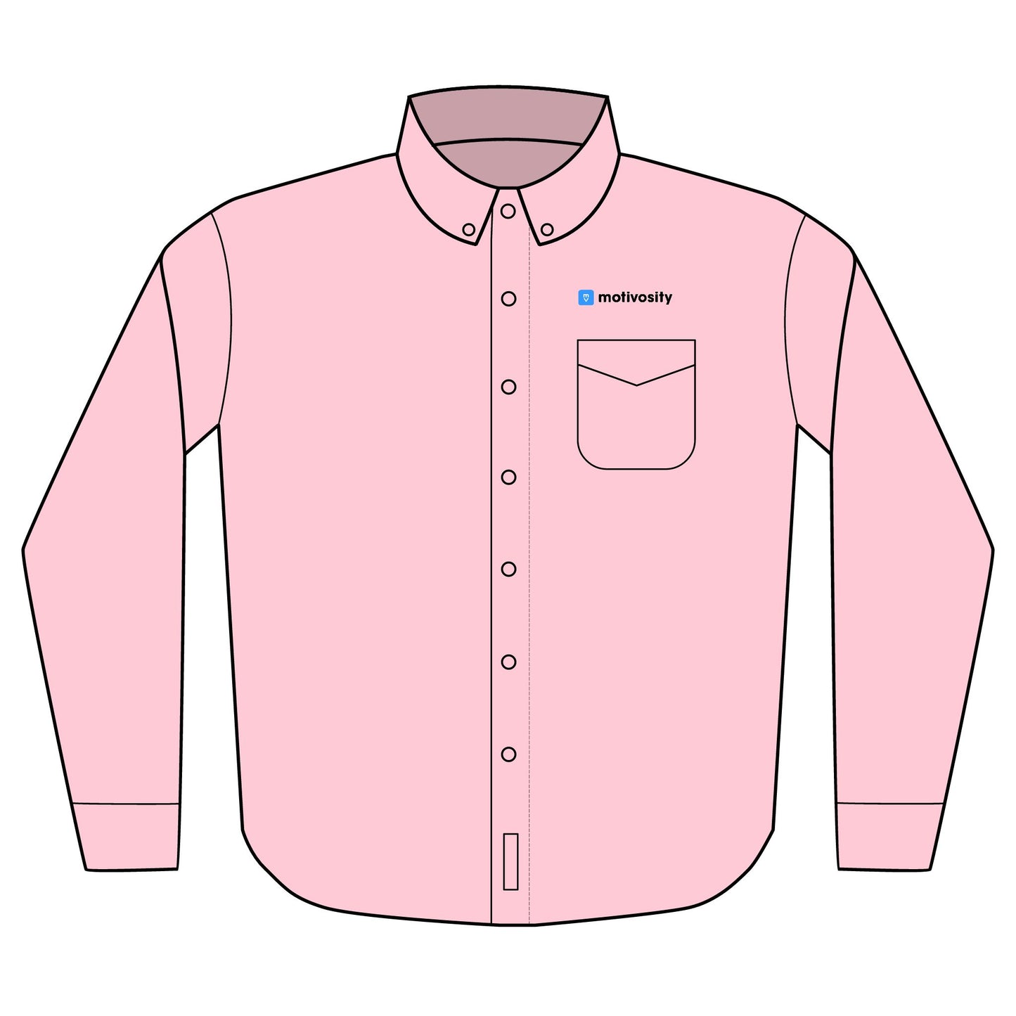 Sample Port Authority® Unisex Long Sleeve Shirt - Light