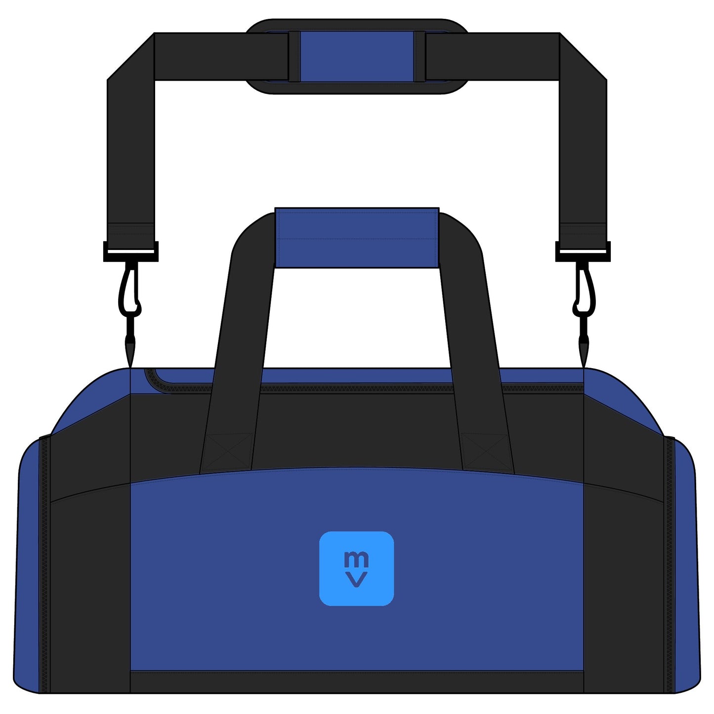 Sample Port & Company Duffel Gym Bag