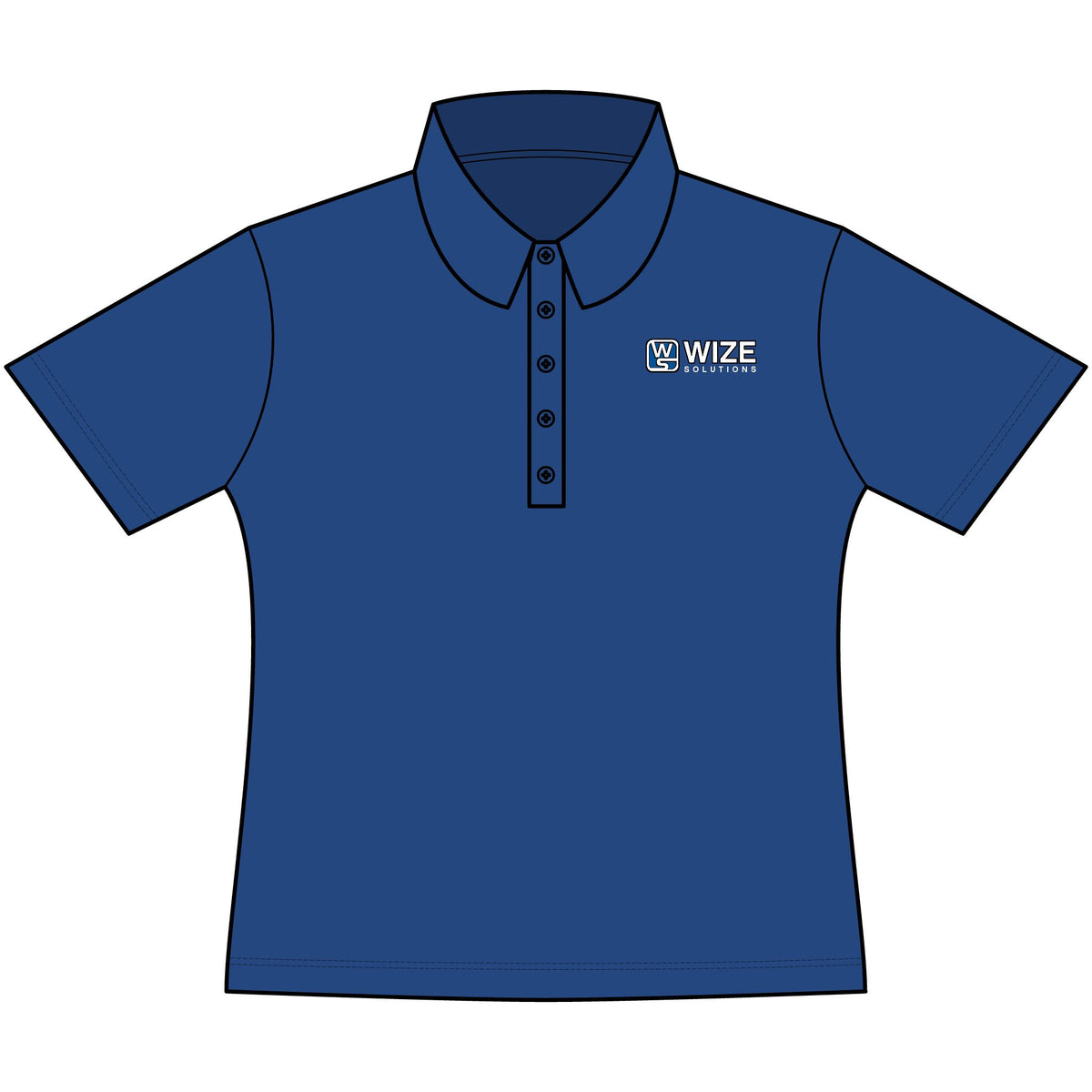 Wize Solutions Women's Dri-FIT Players Modern Fit Polo