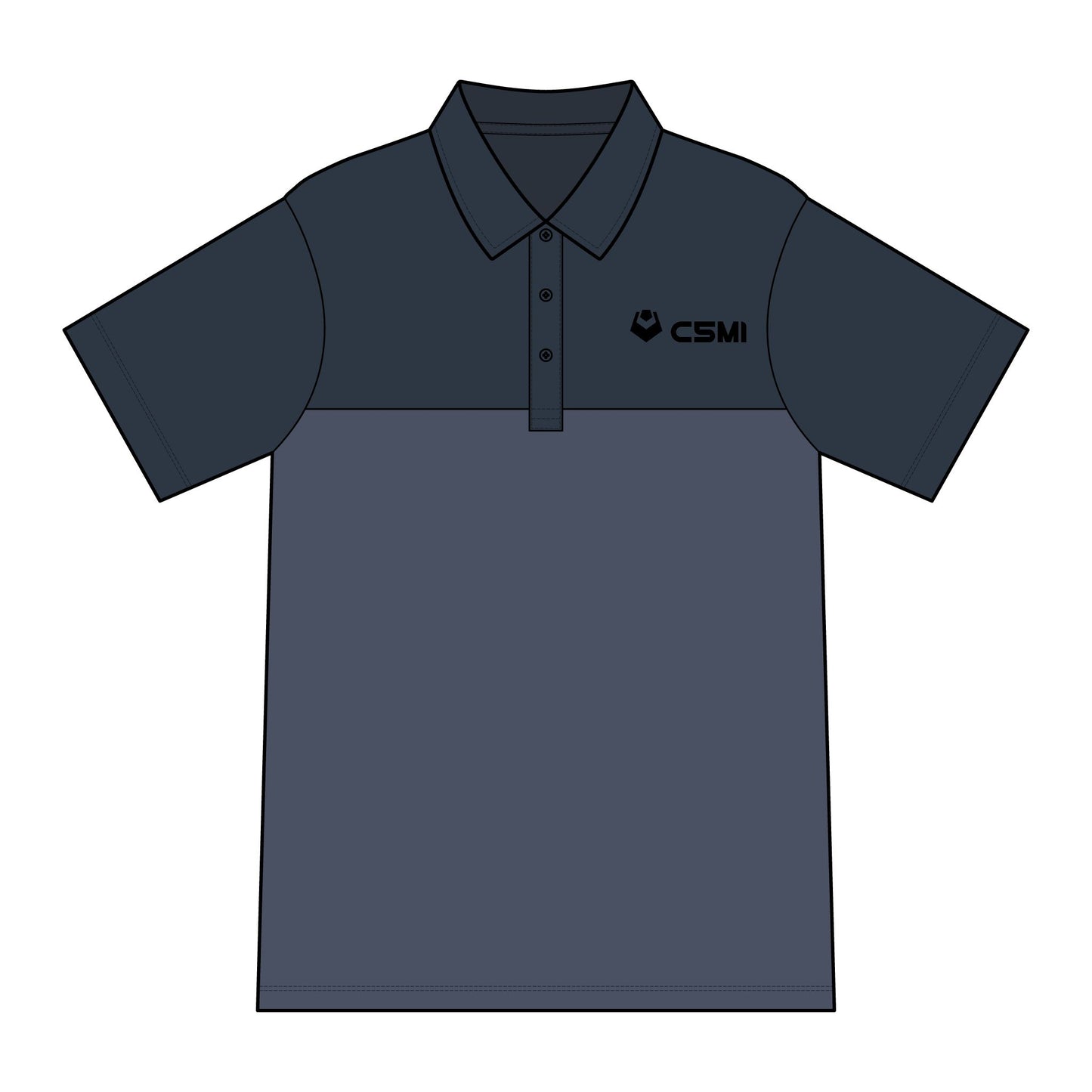 C5MI Travis Mathew Men's Oceanside Blocked Polo