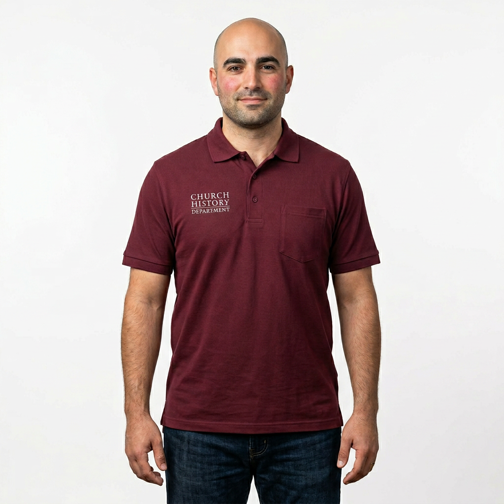 Church History Department Port Authority Silk Touch Polo with Pocket