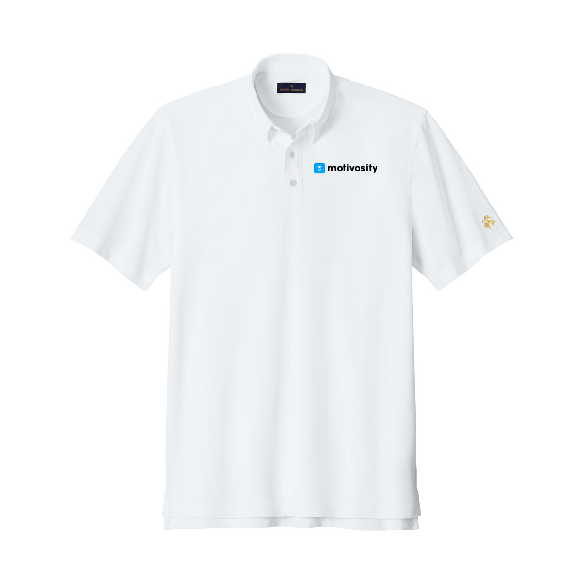 Sample Men's Brooks Brothers Pinpoint Pique Dress Polo