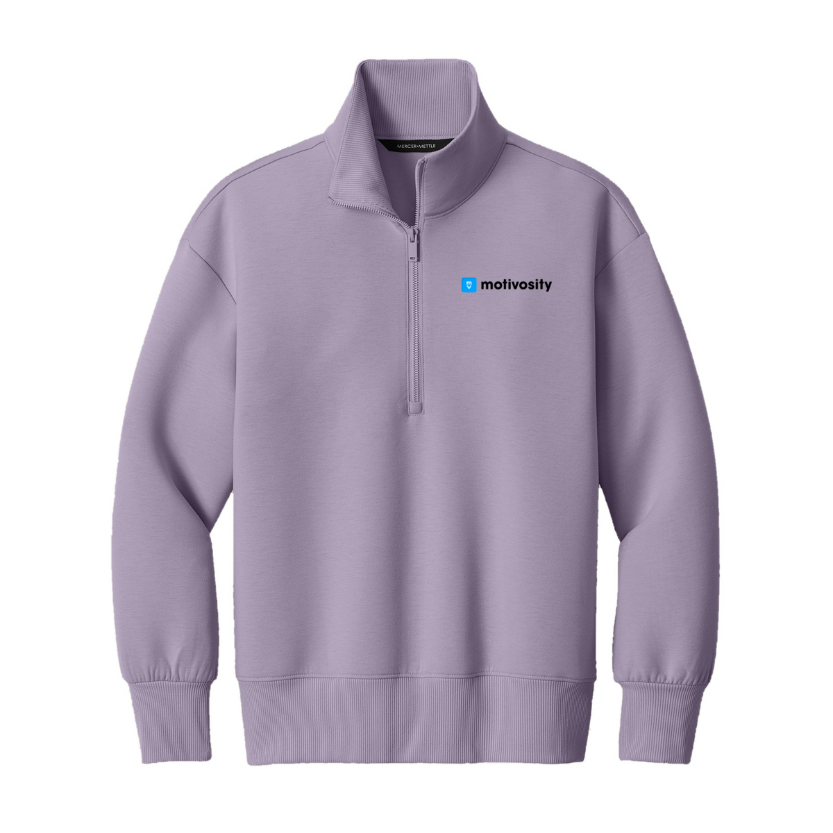 Sample Mercer+Mettle Women’s Soft Spacer Quarter-Zip
