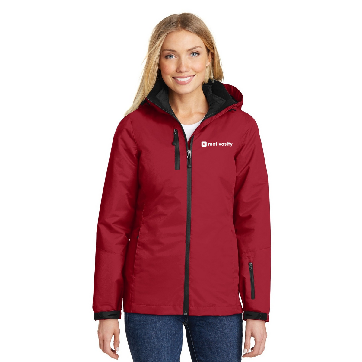 Sample Port Authority Women's Vortex Waterproof 3-in-1 Jacket