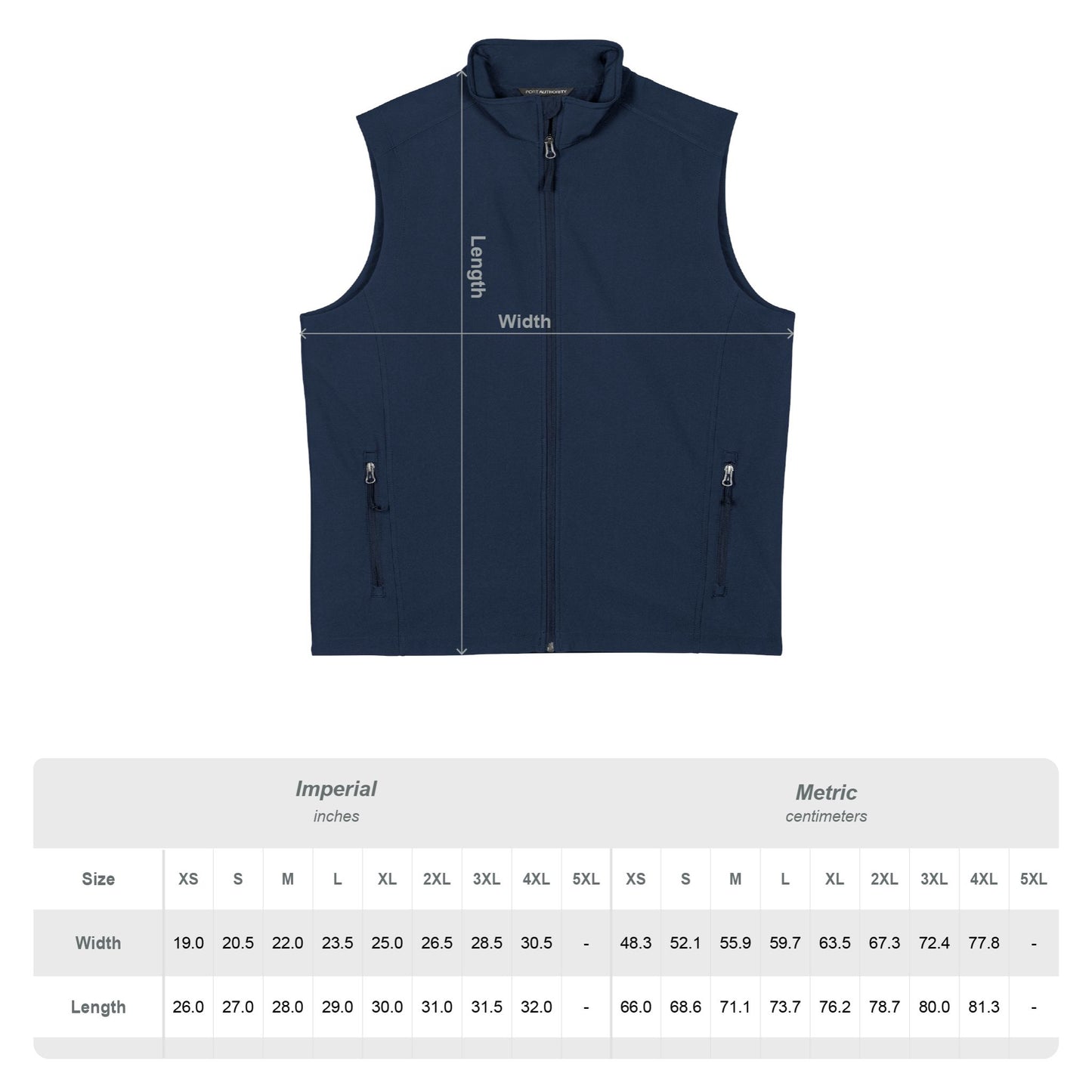 Softheon Port Authority® Men's Core Soft Shell Vest