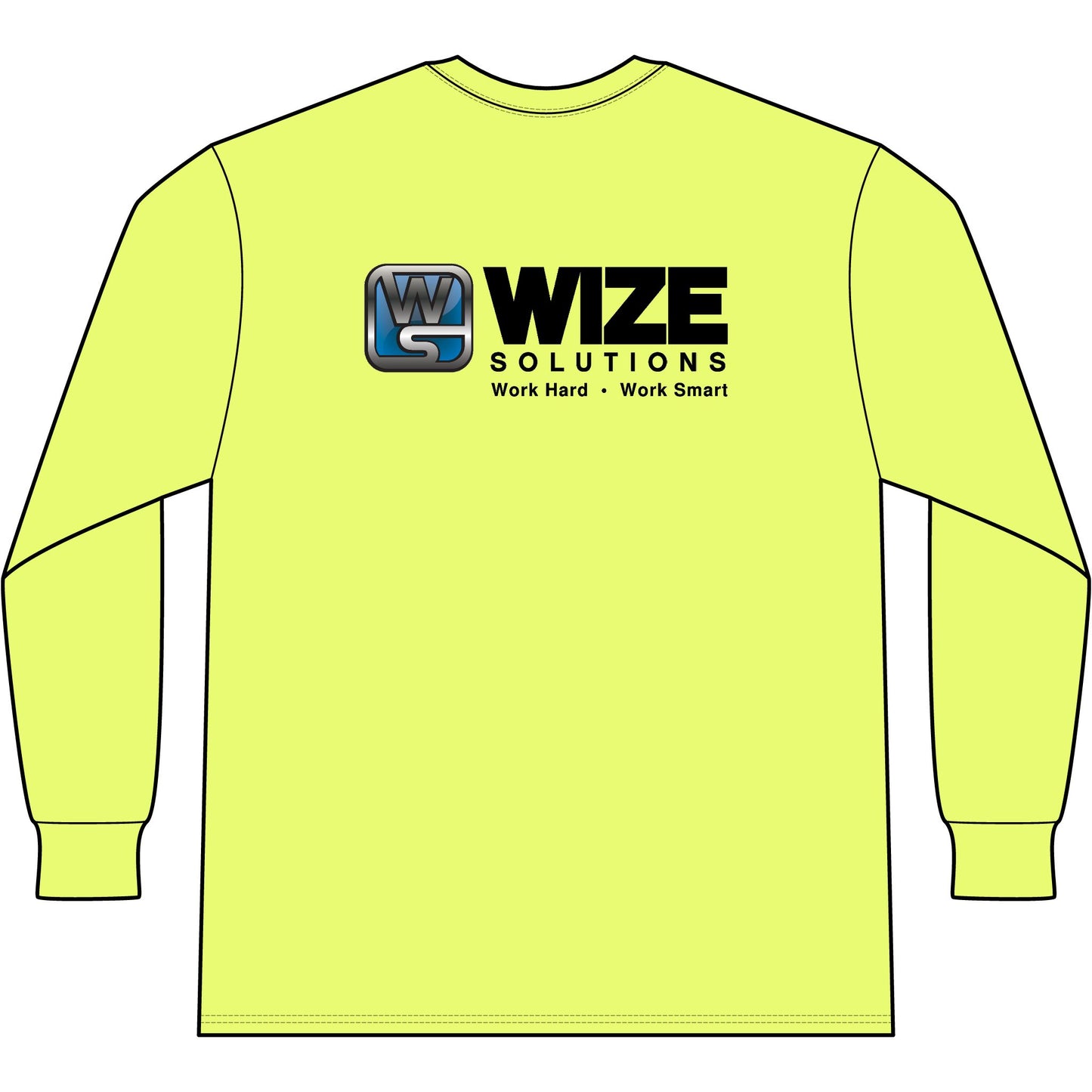 Wize Solutions Long Sleeve Core Blend Tee #2