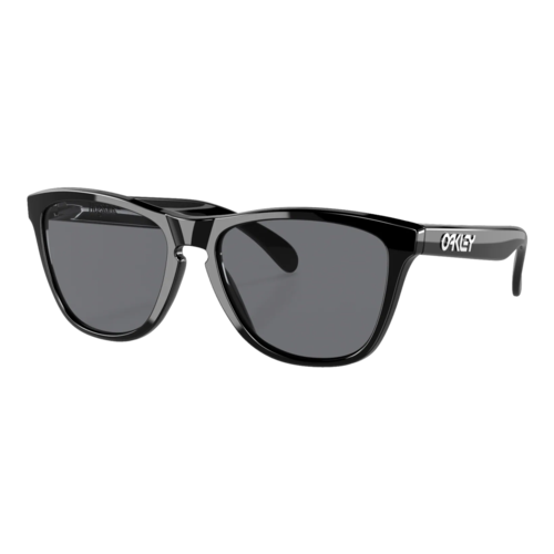 Oakley Frogskins Sunglasses Polished Black/Grey, Size 55 frame - 24-306.png