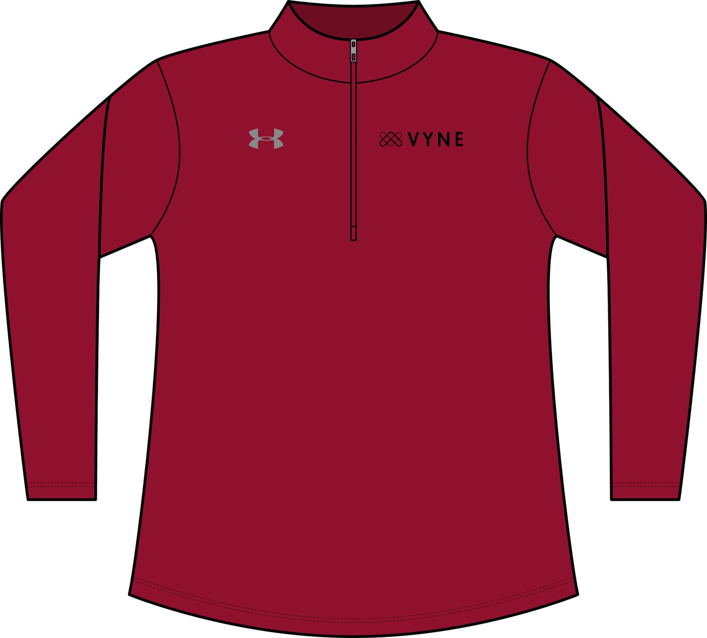 Vyne Women's Under Armour Half-Zip Pullover
