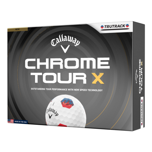 Callaway Chrome Tour X TruTrack Golf Balls, White, 2026 - 6432263122063.png