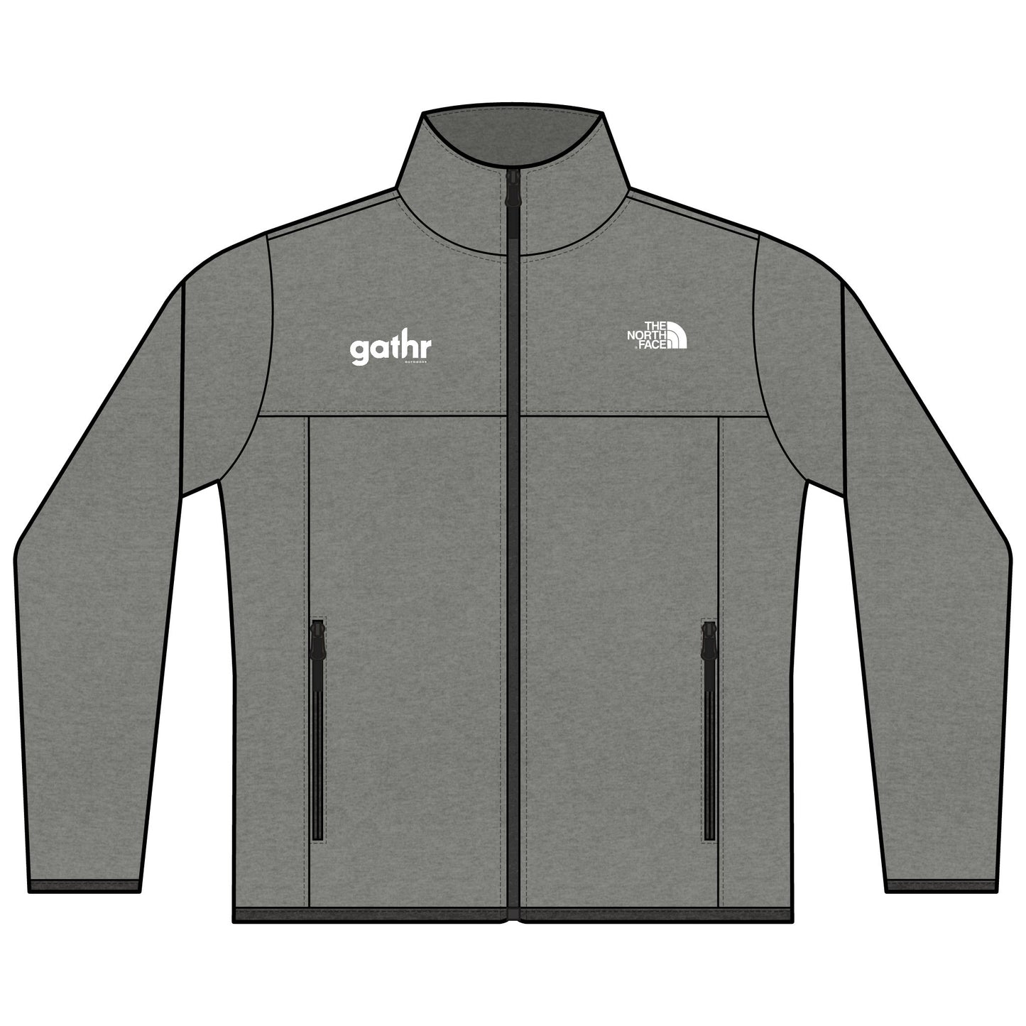 Gathr The North Face Women's Glacier Full-Zip Fleece Jacket