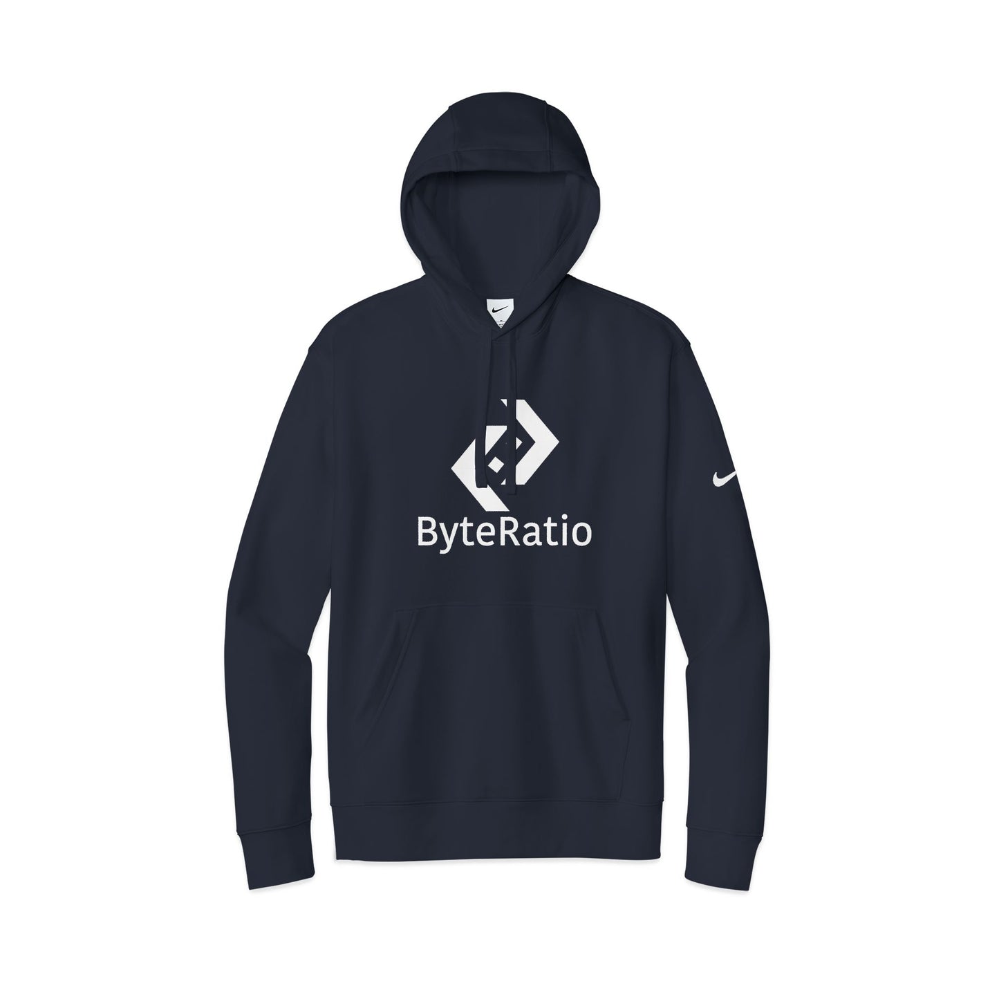 Byte Ratio Nike Club Fleece Sleeve Swoosh Pullover Hoodie