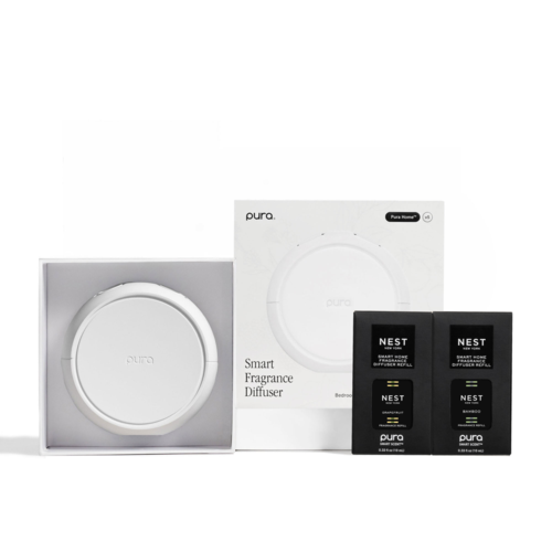 pura Home Smart Fragrance Diffuser Set 5th Gen, Grapefruit and Bamboo by NEST New York - 900-03403.png