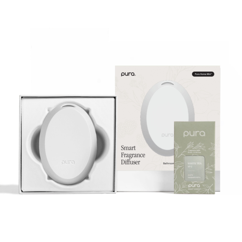 pura Home Mini Smart Fragrance Diffuser Set, White Tea No. 1 by pura - 900-03413.png
