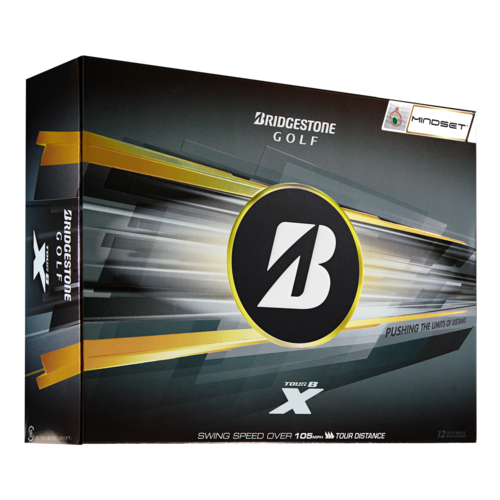 Bridgestone TOUR B X MindSet Golf Balls White, 2026 - B6WX6DMS.png