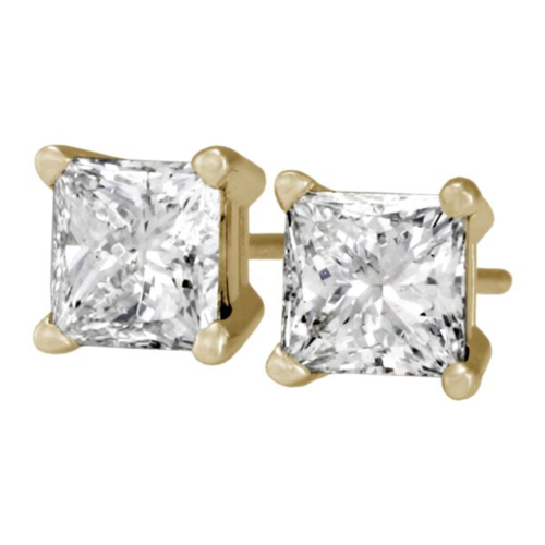 Antwerp Royal Princess Stud Earrings 14K Yellow Gold, 0.10 carat total weight - EPR24Y2-05.png