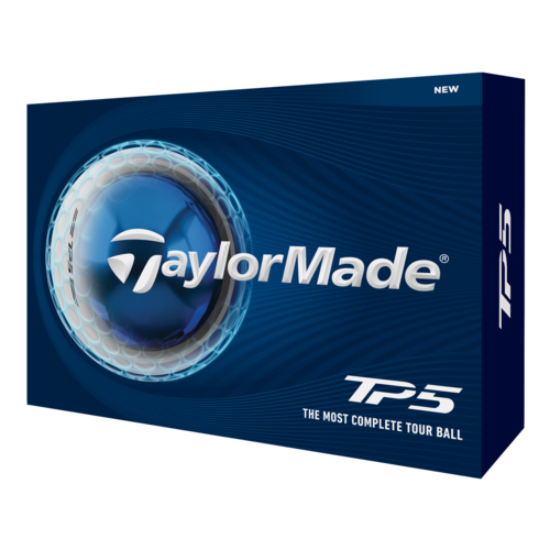 TaylorMade TP5 Golf Balls White, 2026 - M1037401.png