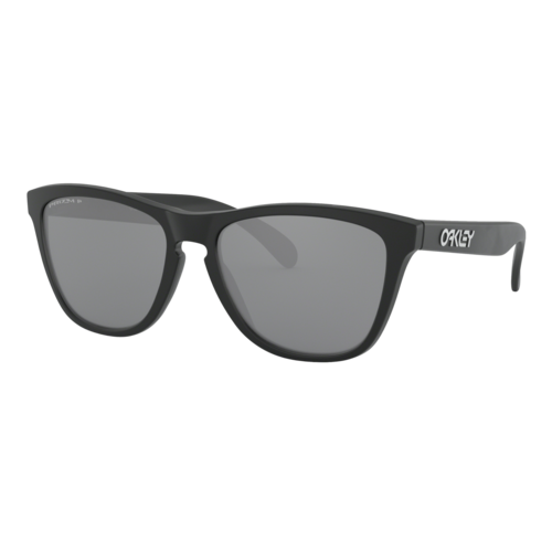 Oakley Polarized Frogskins Sunglasses Matte Black/Prizm Black Polarized, Size 55 frame - OO9013-F755.png