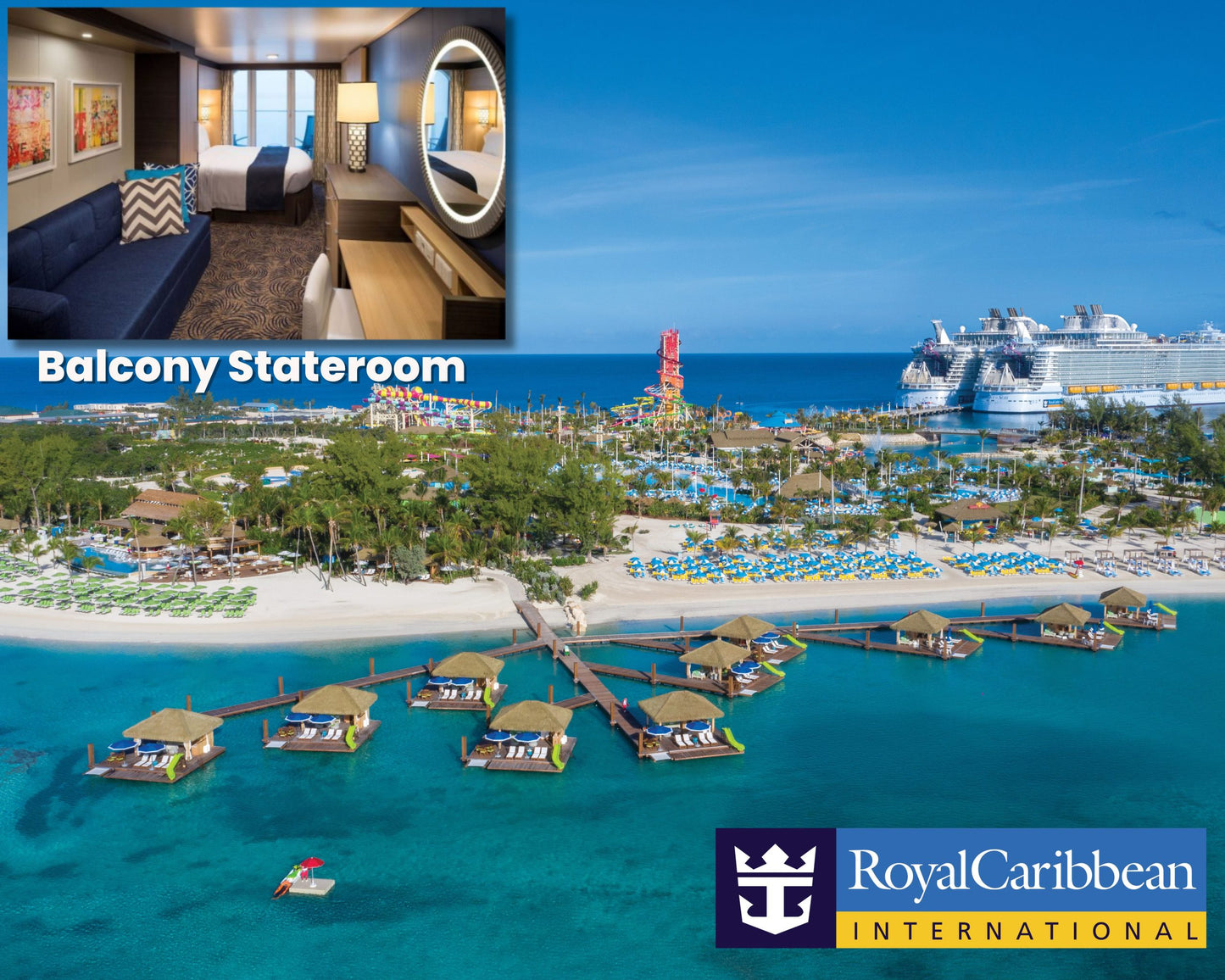 Royal Caribbean International Cruise | Baja, Mexico or Bahamas | 3-4 Night (Choose a room type)
