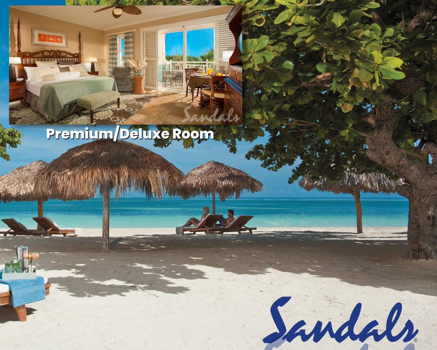 Sandals - Choice of 11 Resorts in the Caribbean | Premium/Deluxe Room (4 - 7 Nights)
