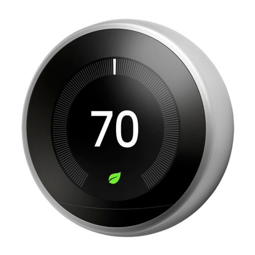 Google Nest Learning Thermostat -3rd Gen Stainless Steel - T3007ES.png