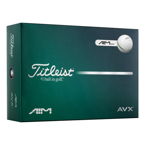 Titleist AVX AIM 360 Golf Balls White, 2026 - T9015S-AIM.png