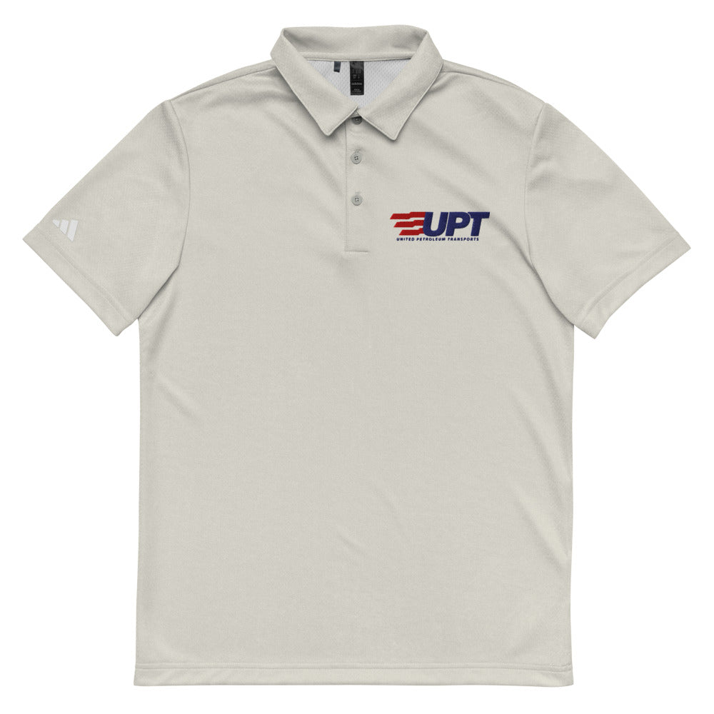 UPT Unisex Adidas Space-Dyed Polo — Grey One Heather