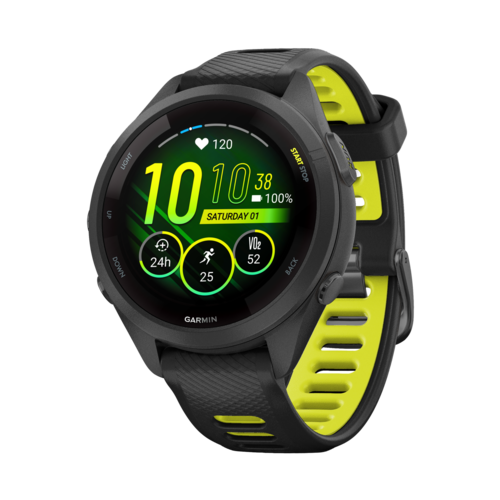 Garmin Forerunner 265S Smartwatch Black/Amp Yellow, 42mm - 010-02810-03.png