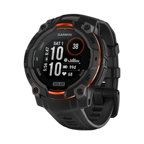 Garmin Instinct 3 Solar GPS Smartwatch 45mm Solar, Black/Black - 010-02934-00.png