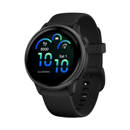 Garmin Vivoactive 6 GPS Fitness Smartwatch, Slate with Black Band - 010-02985-00.png