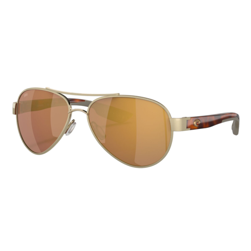 Costa Womens Loreto Sunglasses Brushed Gold/Gold Mirror 580G, Size 56 frame - 06S4006-40063656.png