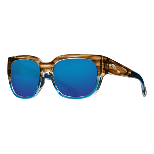 Costa Womens Waterwoman Sunglasses Shiny Wahoo/Blue Mirror 580G, Size 55 frame - 06S9019-90191755.png