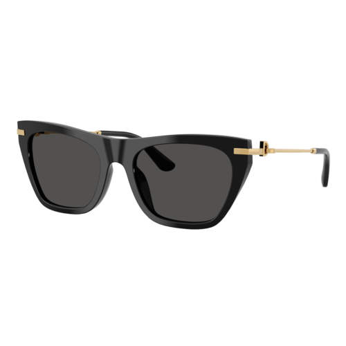 Dolce & Gabbana Womens DG4511 Sunglasses Black/Dark Grey, Size 55 frame - 0DG4511-501SLASH8755.png