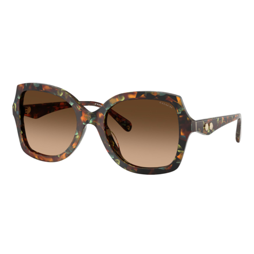 Coach Womens HC8410U Sunglasses Jade Pearl Tortoise/Brown Gradient, Size 56 frame - 0HC8410U-58447456.png
