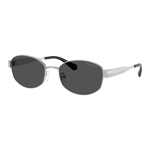 Michael Kors Womens Monte Carlo Sunglasses, Silver/Dark Grey Solid, Size 56 frame - 0MK1161-18938756.png