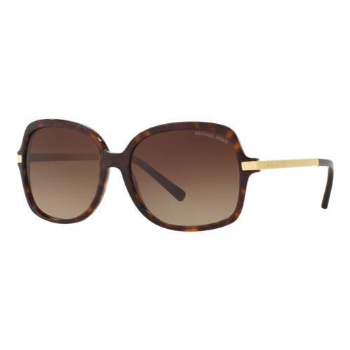 Michael Kors Womens Adrianna II Sunglasses, Dark Tortoise-Gold/Dark Brown Gradient, Size 57 frame - 0MK2024-310613SLASH57.png