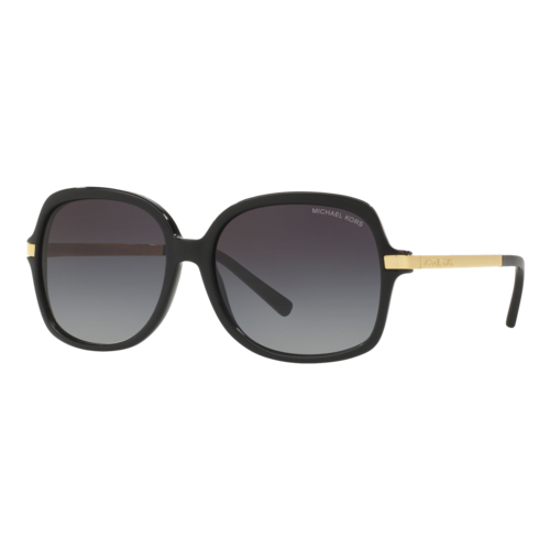 Michael Kors Womens Adrianna II Sunglasses, Black-Gold/Light Grey Gradient, Size 57 frame - 0MK2024-316011SLASH57.png