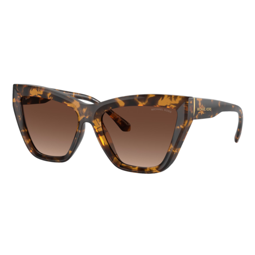 Michael Kors Womens Polarized Dubai Sunglasses, Dark Tortoise/Polarized Brown Gradient, Size 57 frame - 0MK2211U-3006T557.png