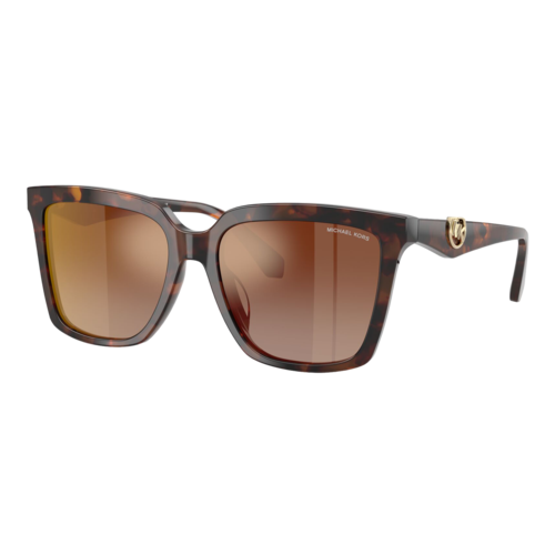 Michael Kors Womens Menaggio Sunglasses Luggage Tortoise/Brown Gradient Mirror Red, Size 55 frame - 0MK2256U-4031AO55.png