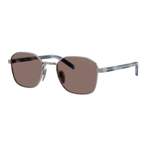 Prada Polarized PR C50S Sunglasses Gunmetal/Light Brown Polarized, Size 51 frame - 0PRC50S-5AV05C51.png
