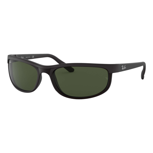 Ray-Ban Predator 2 Sunglasses Black/Green Classic G-15, Size 62 frame - 0RB2027-W1847SLASH62.png