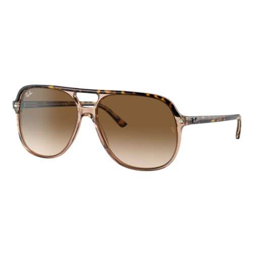 Ray-Ban Bill Sunglasses Polished Havana on Transparent Brown/Light Brown Gradient, Size 56 frame - 0RB2198-12925156.png