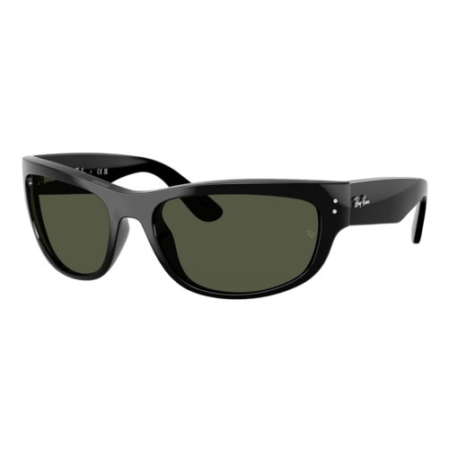 Ray-Ban Mega Balorama Sunglasses Polished Black/G-15 Green, Size 63 frame - 0RB2289-901SLASH3163.png