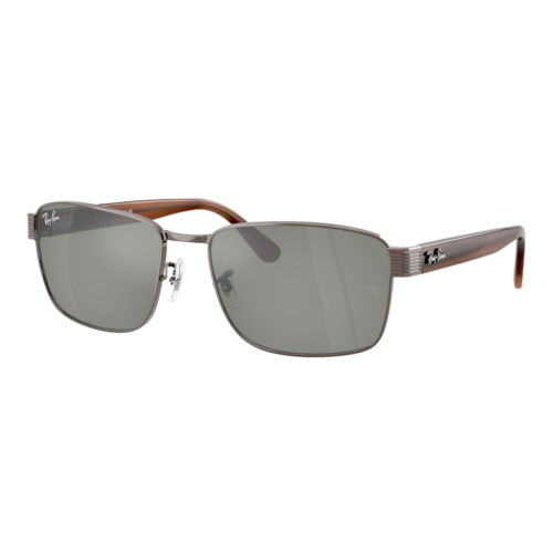 Ray-Ban RB3750 Sunglasses Polished Copper/Green Solid Color Mirror, Size 59 frame - 0RB3750-92594059.png