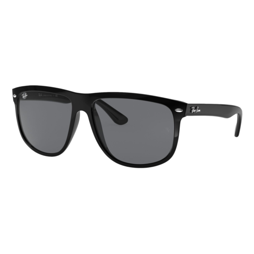 Ray-Ban Boyfriend Sunglasses Polished Black/Grey, Size 60 frame - 0RB4147-601SLASH8760.png