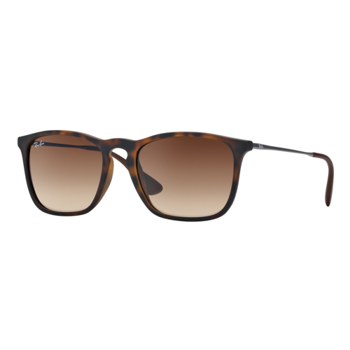 Ray-Ban Chris Gradient Sunglasses Tortoise/Brown Gradient, Size 54 frame - 0RB4187-856SLASH1354.png