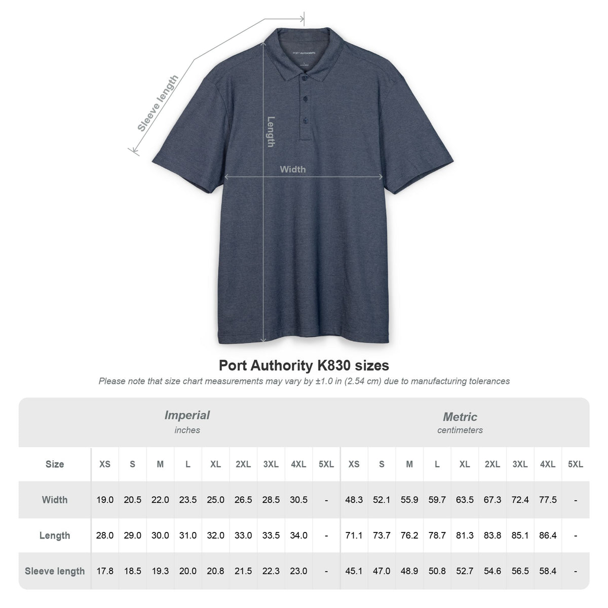 Sample Men's Fine Pique Blend Polo