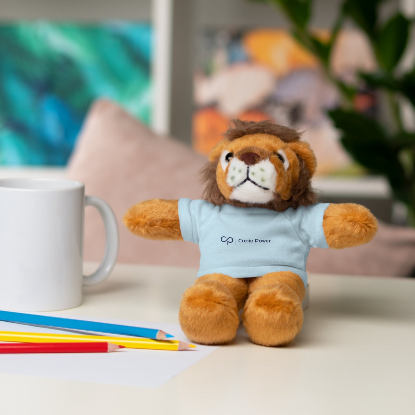 Copia Power Stuffed Animals with Tee